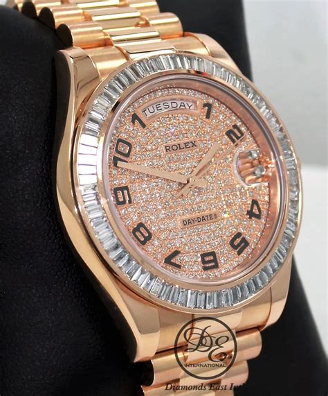 rolex presidential 41mm rose gold|pre owned presidential Rolex watches.